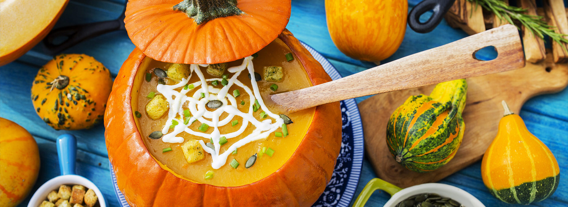 Delhaize Wetteren Halloween Pompoenen