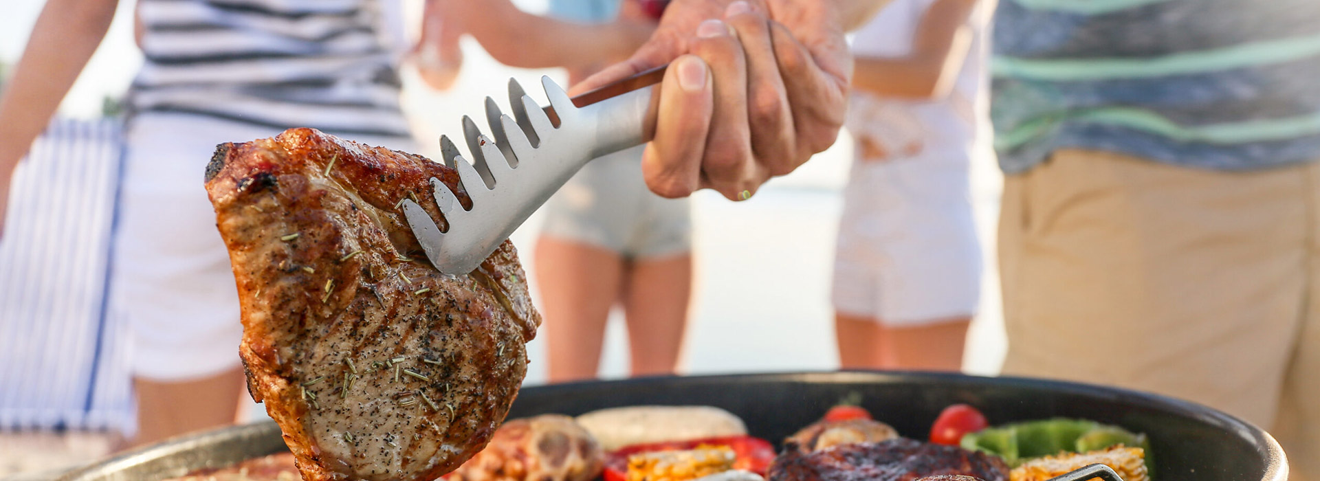 Delhaize Wetteren Warenhius Zomer Bbq Vlees Vis